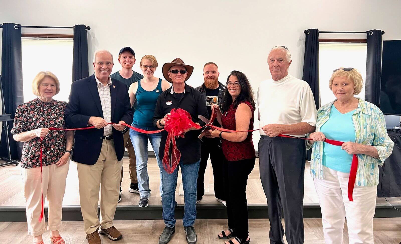 Arts Atelier 146 grand opening ribbon cutting (2024)